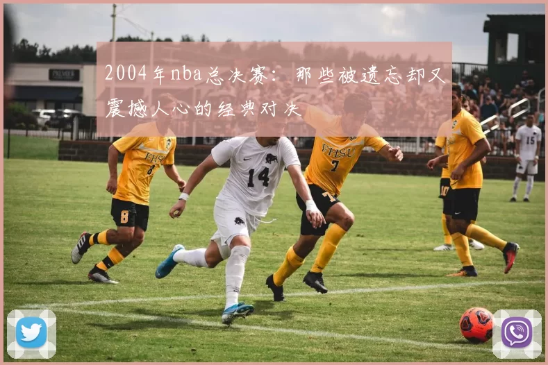 2004年nba总决赛：那些被遗忘却又震撼人心的经典对决
